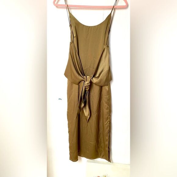 LeRumi Kinsey Slip Dress Green Size S - Picture 2 of 11